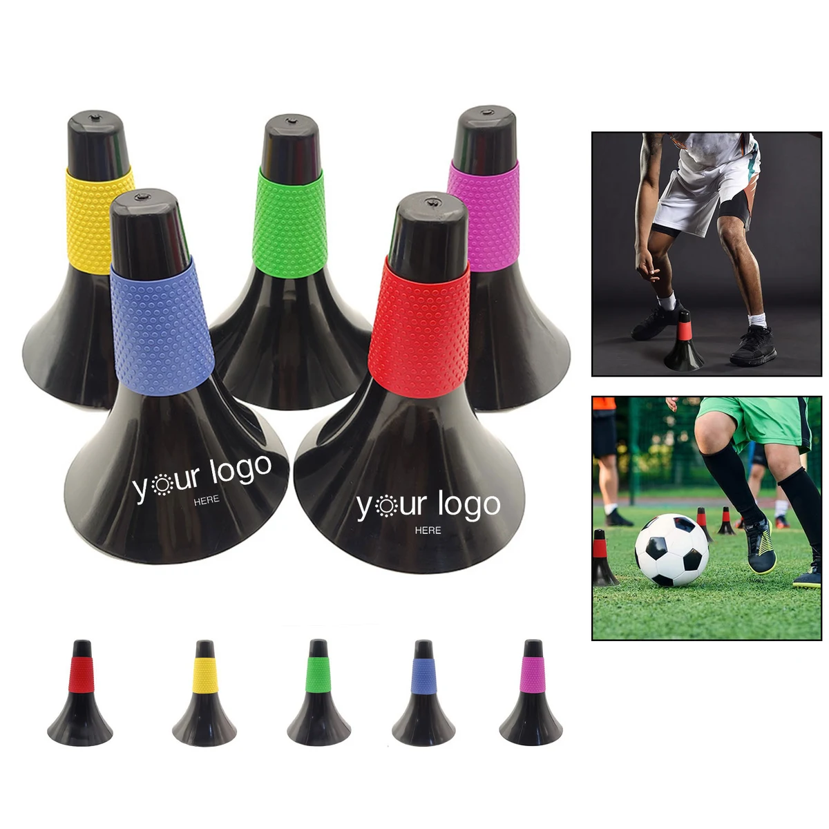 9 Inch Agility Training Sport Marker Cone 1