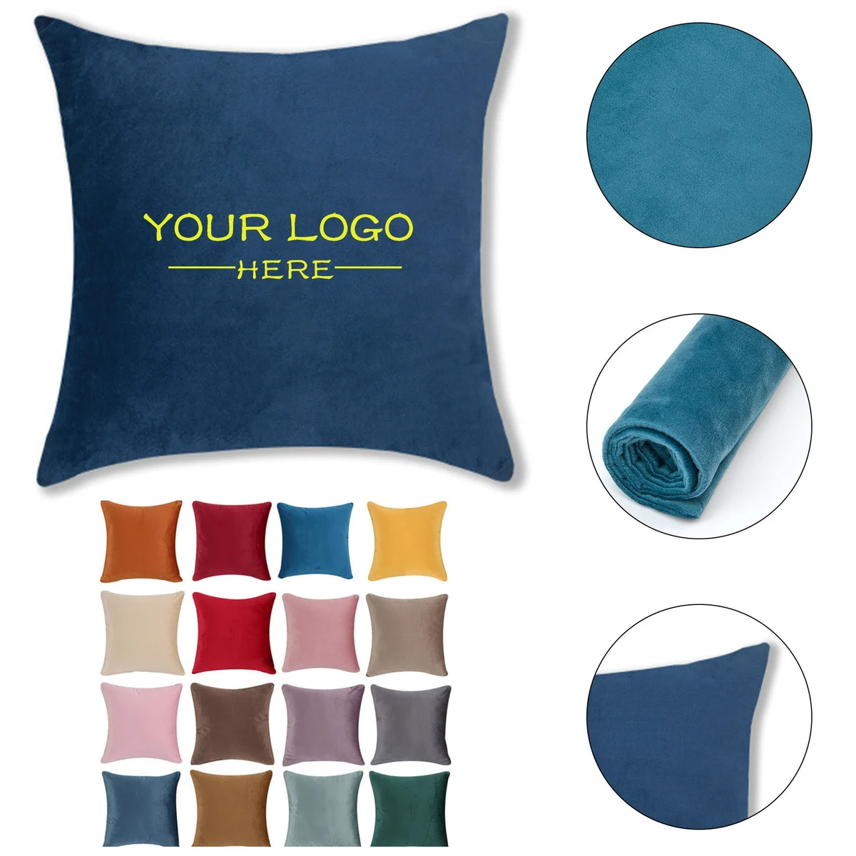 Velvet Throw Pillow Cover 1