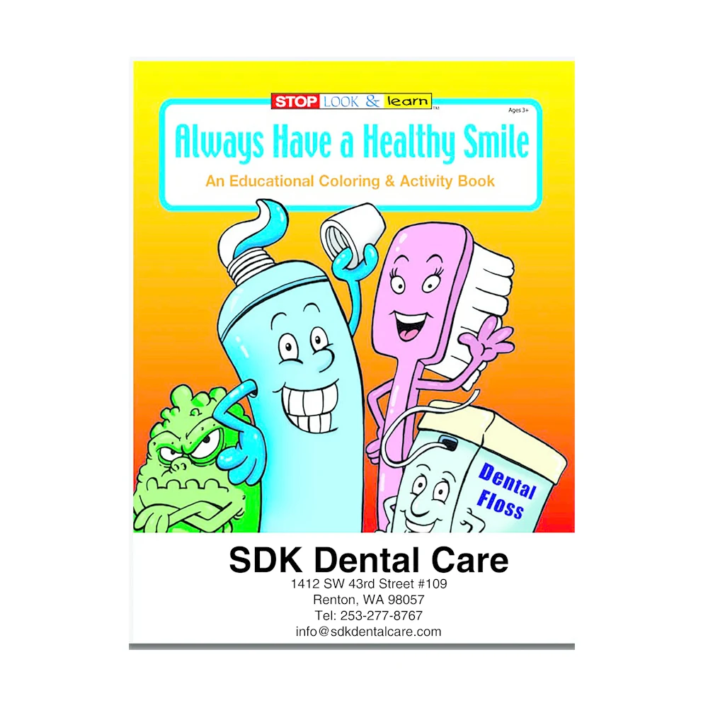 Always Have A Healthy Smile Coloring Book 1