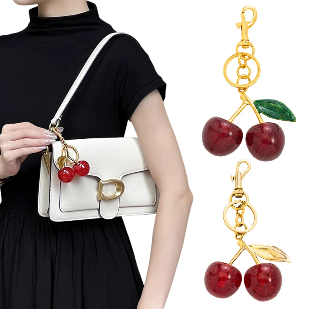 Keychain Cherry Bag Charms 1