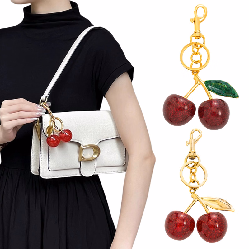 Keychain Cherry Bag Charms