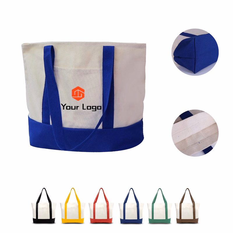 Full Color 12oz Canvas Tote with Bottom