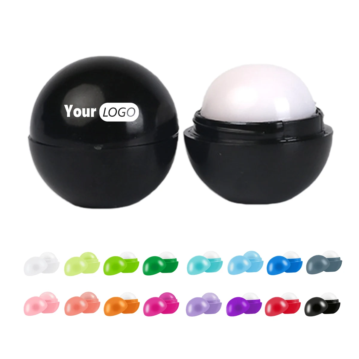 Colorful Round Lip Balm 1