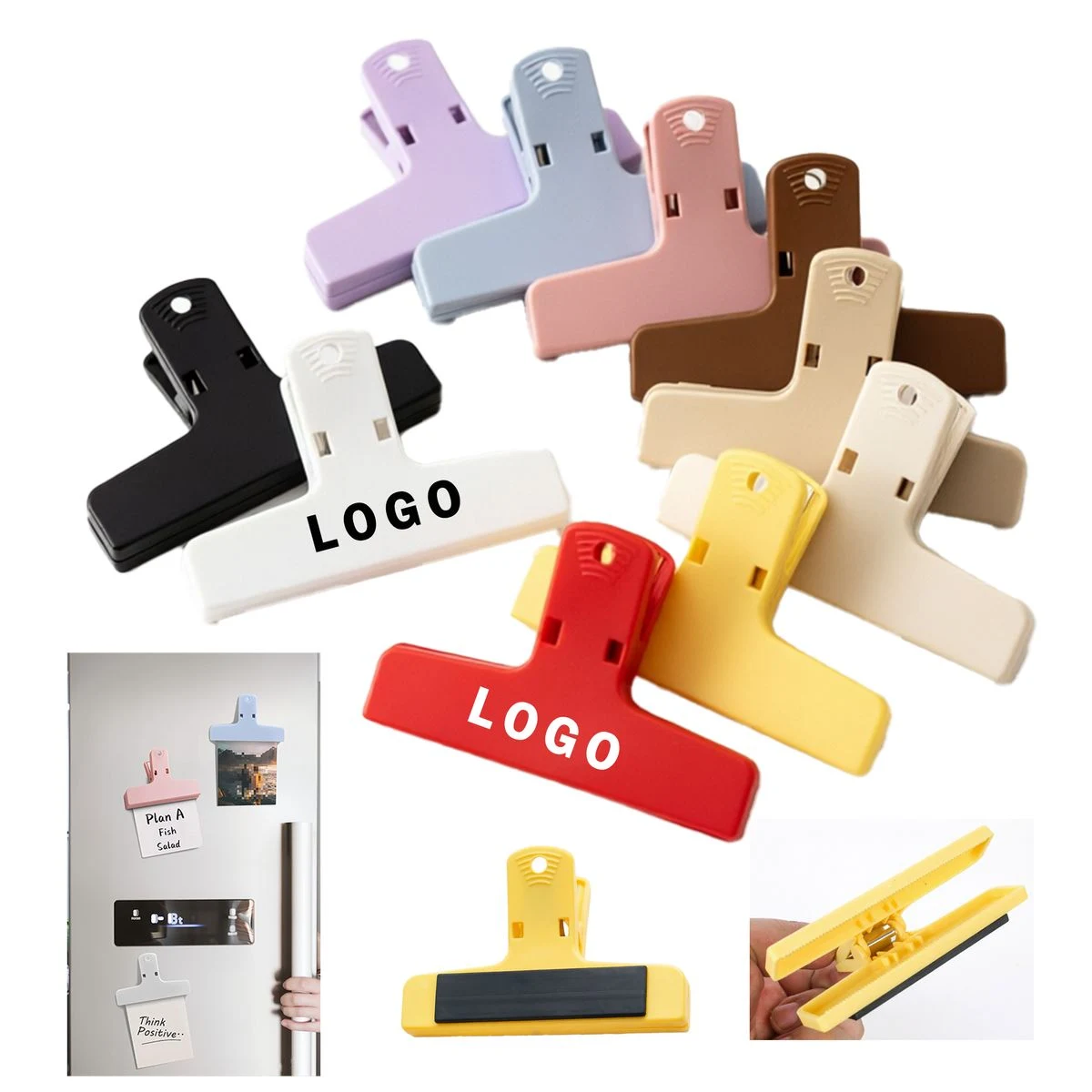 Colorful Magnetic Paper Clips 1