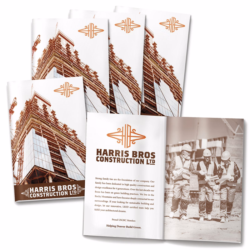12-page (5.5x8.5) Booklet, Brochure or Catalog