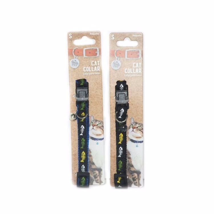 Cat Collars - Fish Print Small