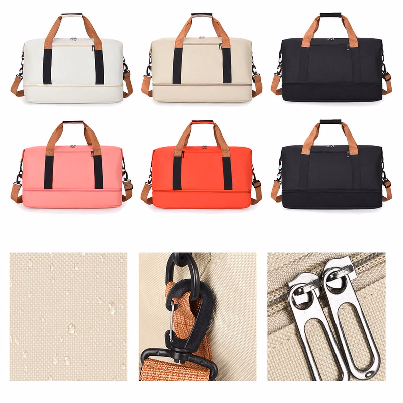 Roomy Workout Duffel for Clothing and Gear