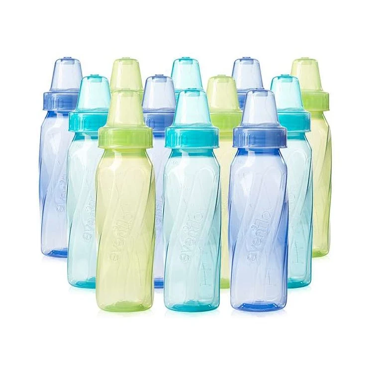 Evenflo Classic Tinted Neutral Bottles 8oz 12pk 1