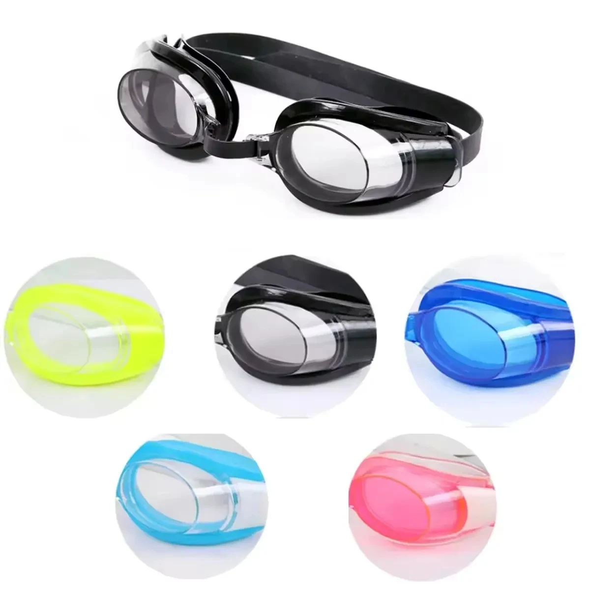 No leaking Anti fog Swim goggles for kids& adults 1