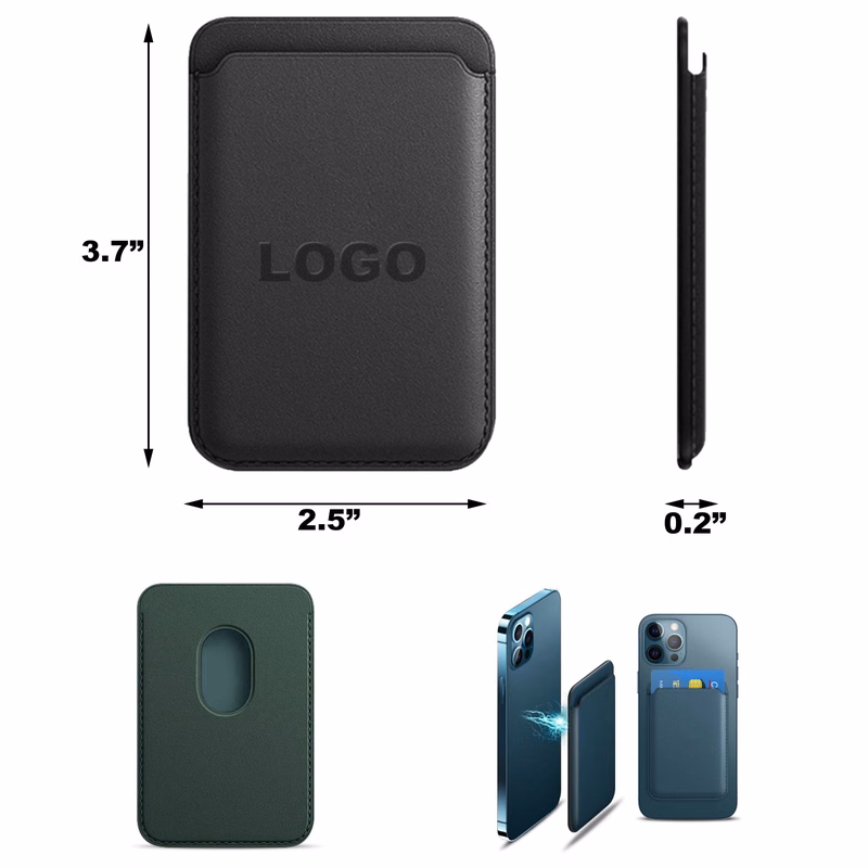 Magnetic PU Card Holder