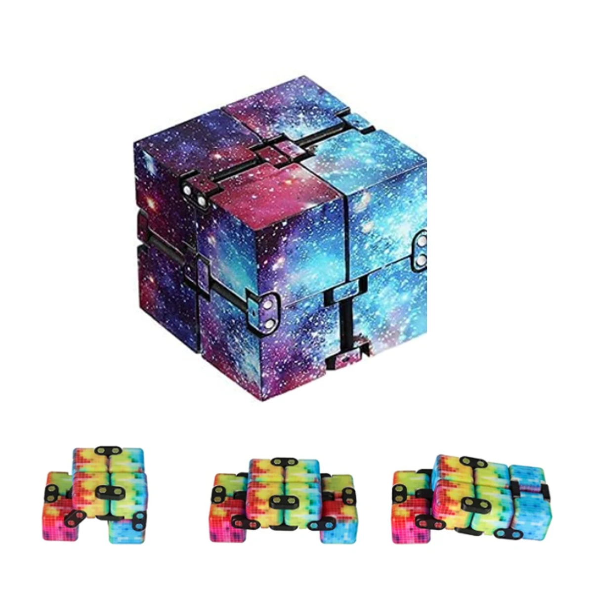 Full Color UV print fidget Cube 1