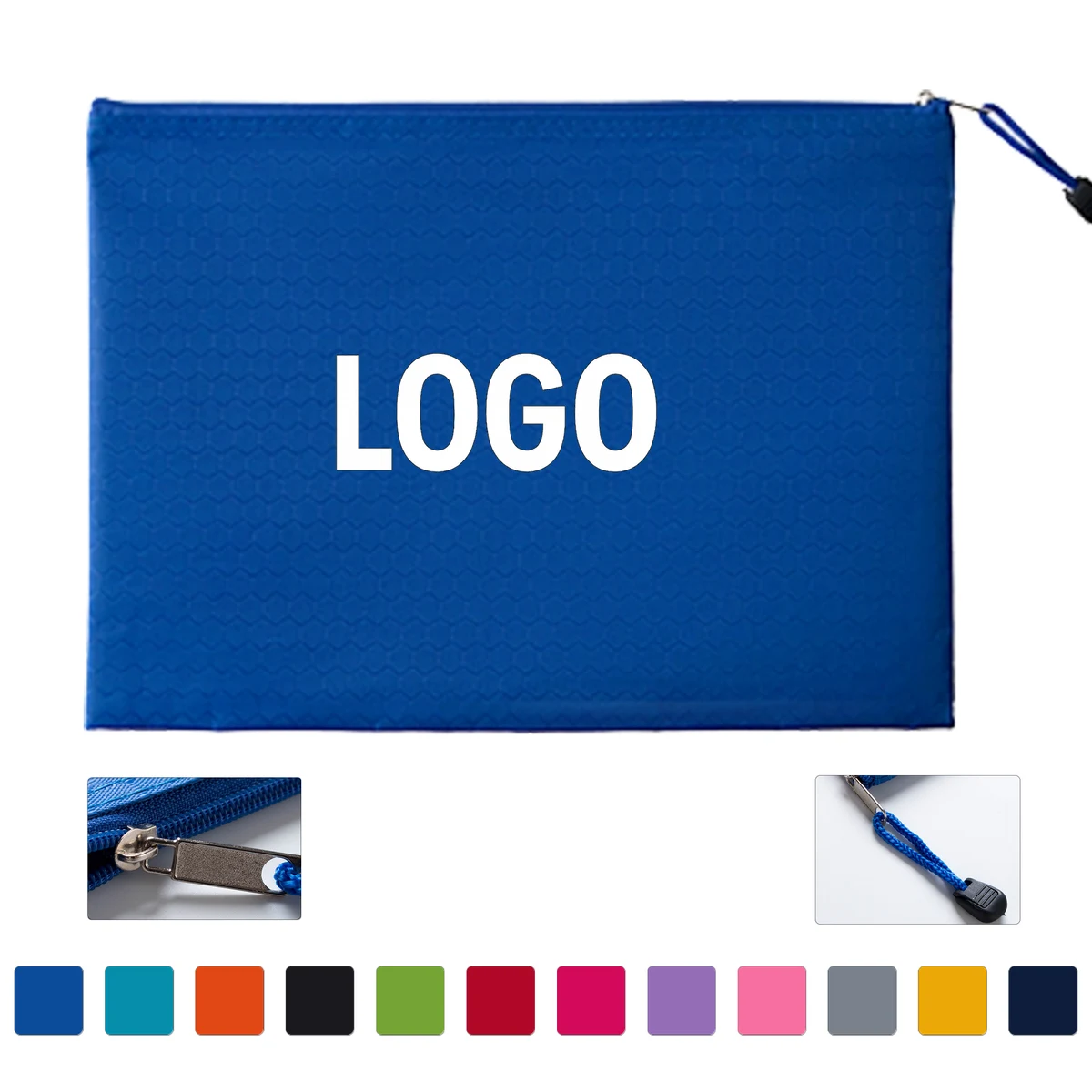 A5 Zipper Pouch Oxford Fabric 1