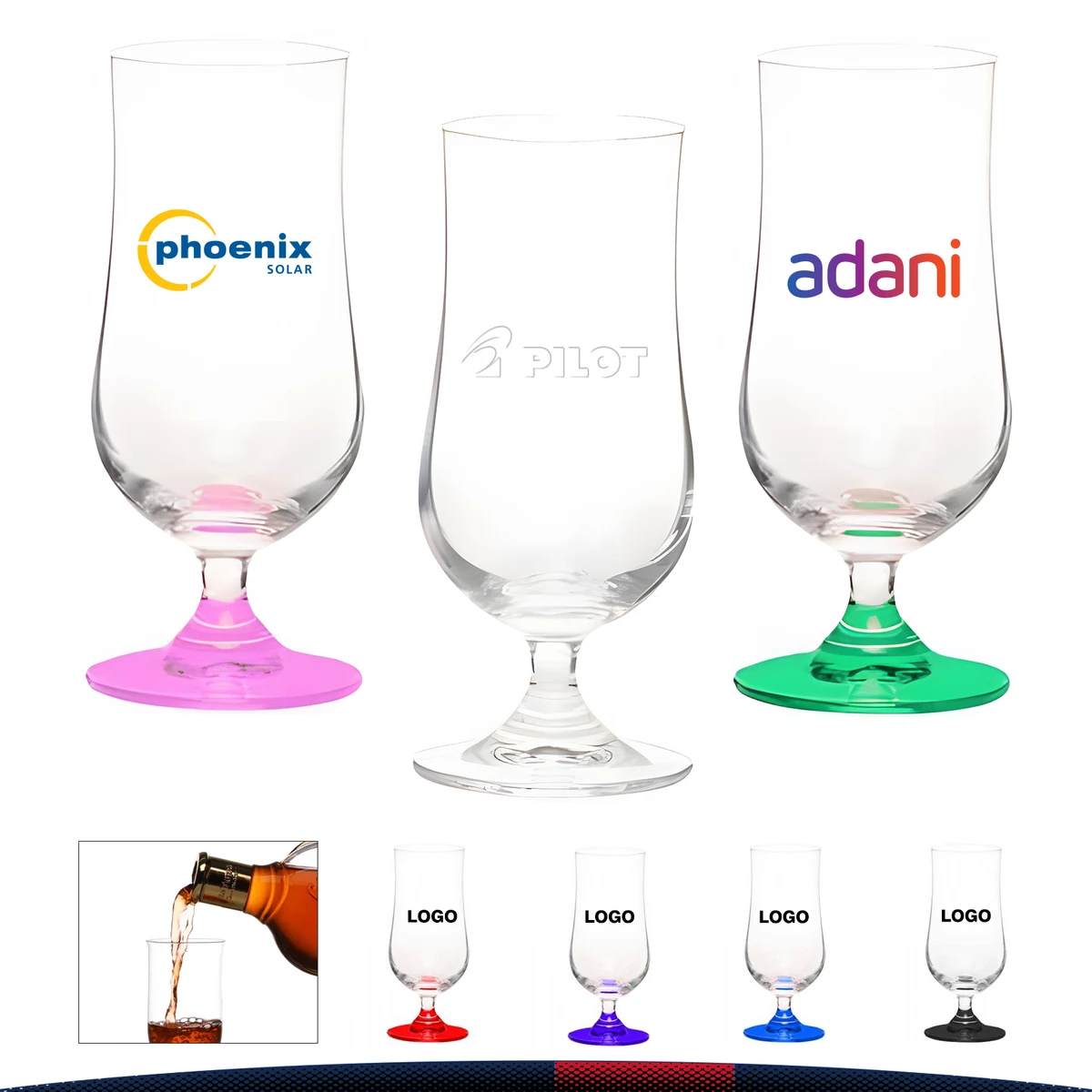 11.5 oz. Lead-Free Wine Glasses 1