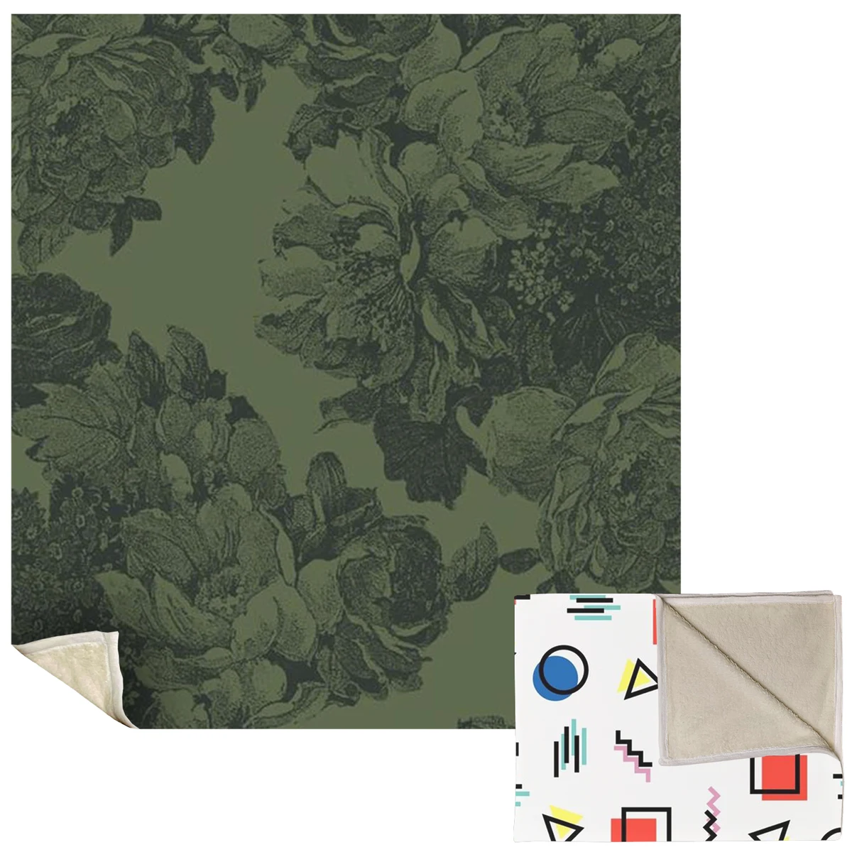 50" x 60" Silk Touch Sherpa Sublimation Blanket 420 GSM 1