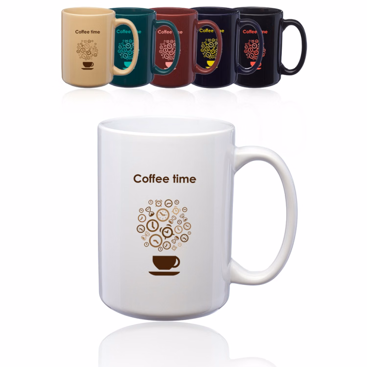 15 oz. Large El Grande Coffee Mug - Colors