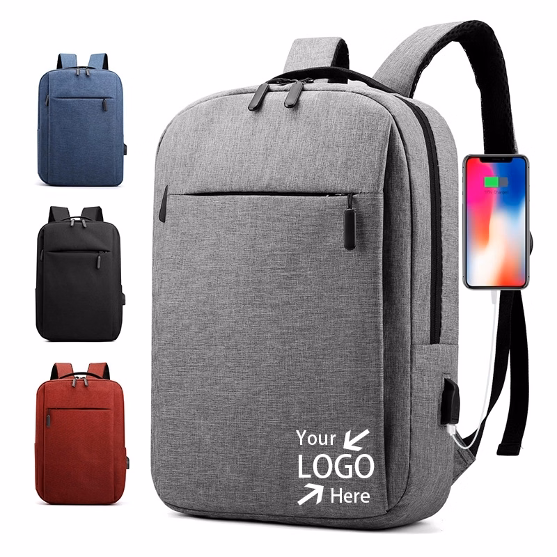 Business Travel Laptops Backpacks with USB Charging Port
