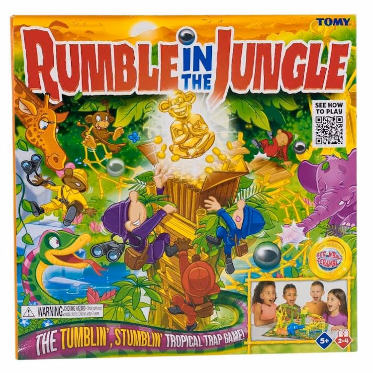 Rumble in The Jungle Board Game