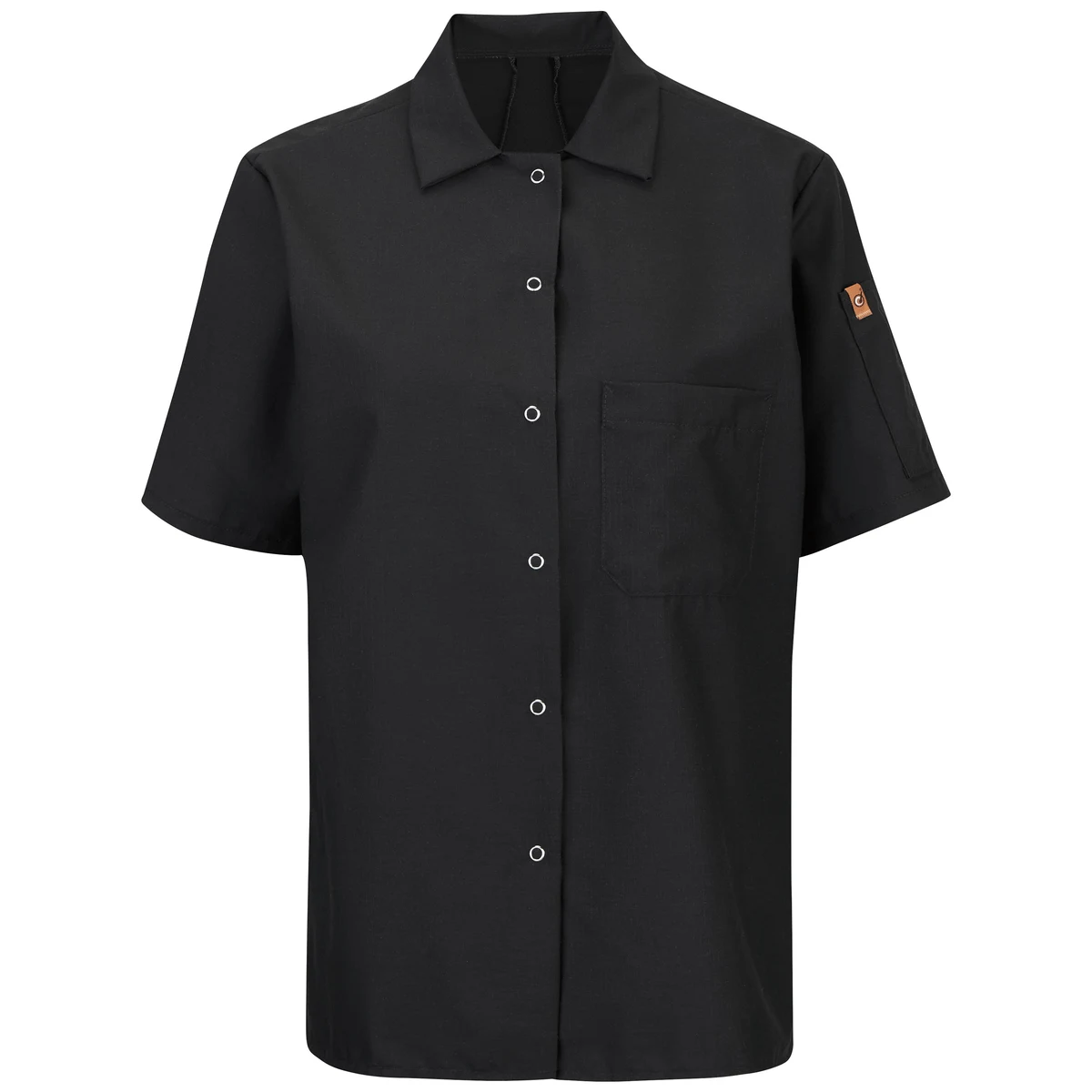 Red Kap® Women's Short Sleeve Cook Shirt with OilBlok + MIMIX® 1