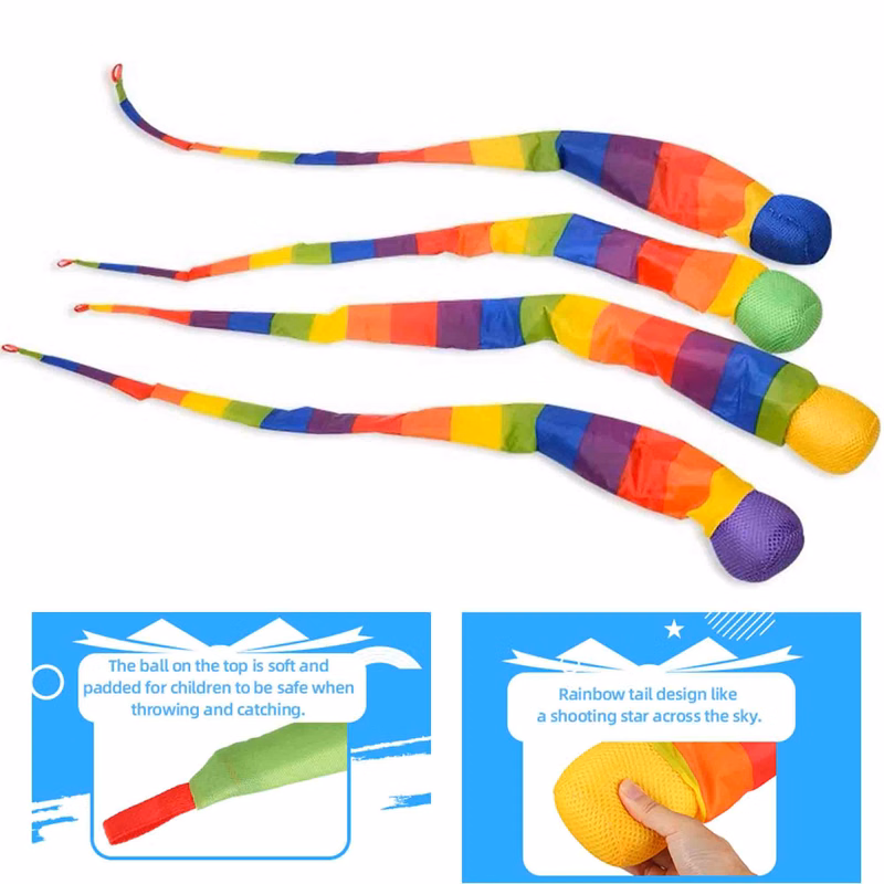 Rainbow Catch Tail Balls