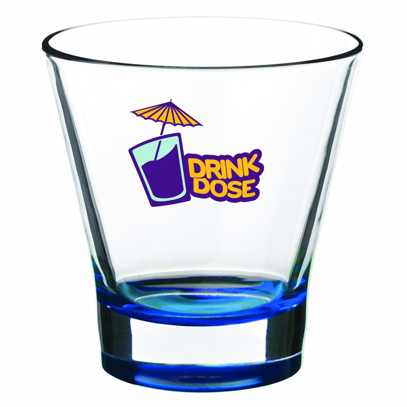 11.5 oz. Shaken Stemless Martini Glass (Full Color Imprint)