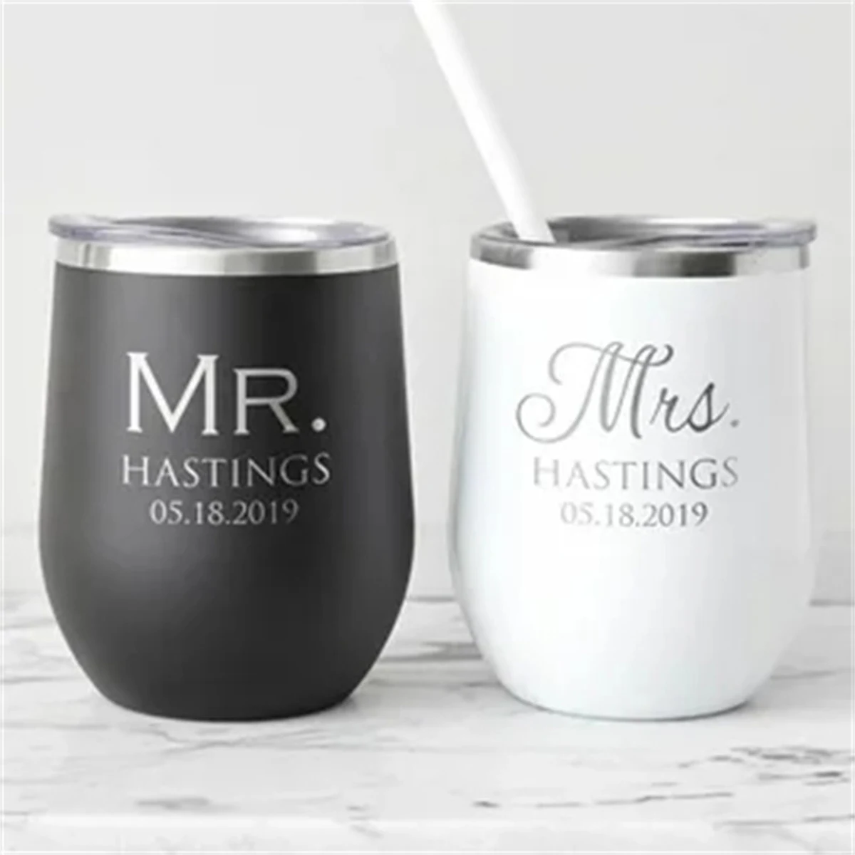 14 oz Stainless Steel Stemless Tumblers 1