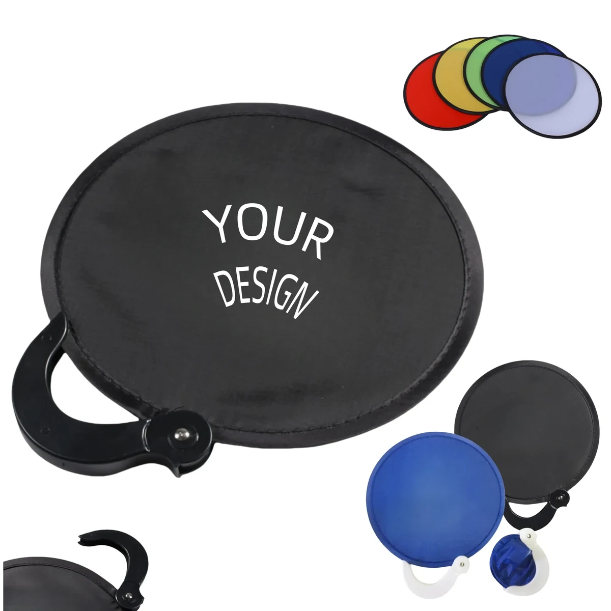 Portable Foldable Flying Disc Fan 1