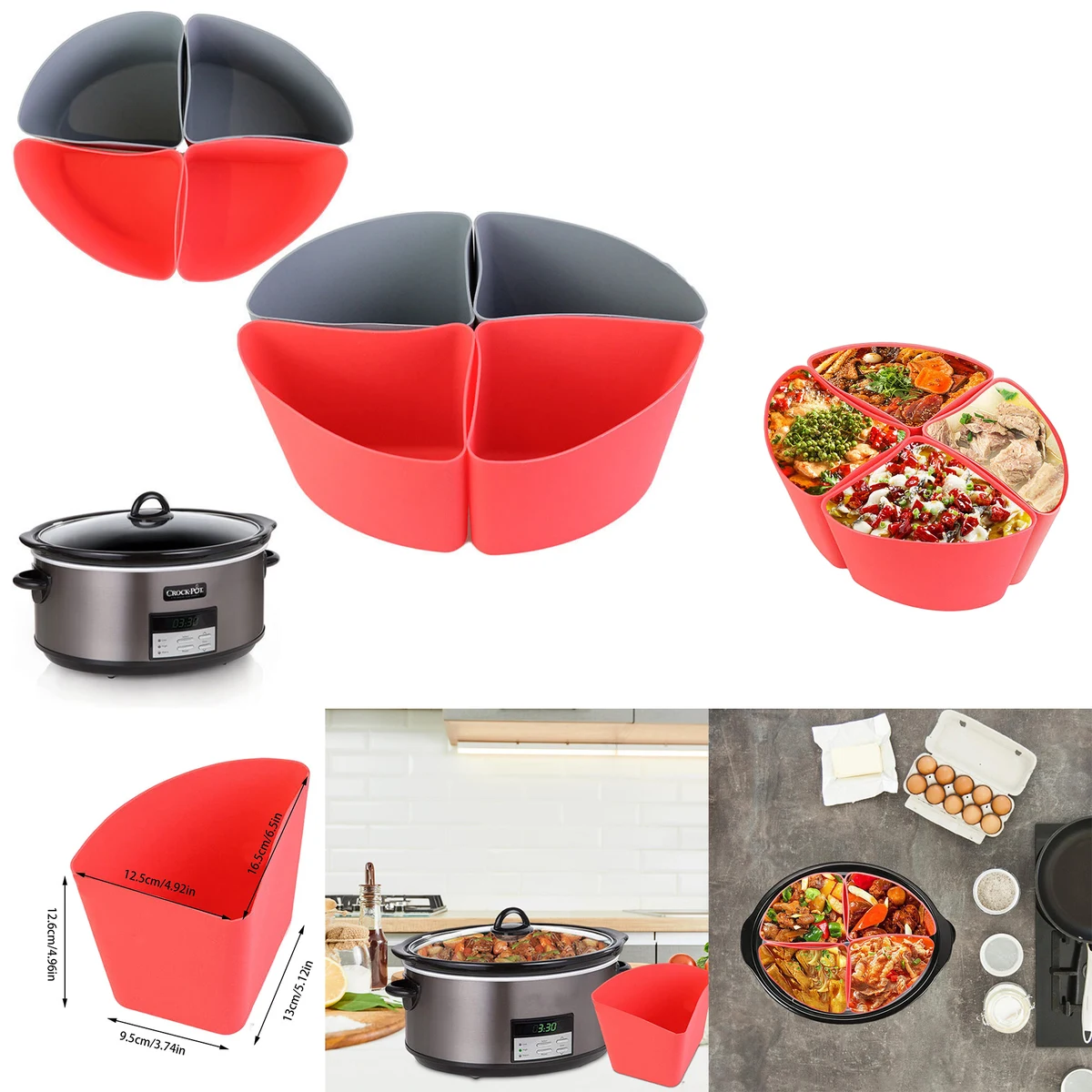 Slow Cooker Silicone Liner 1