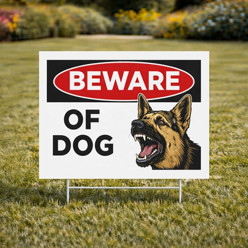 Custom 9" X 12" Yard Signs 1