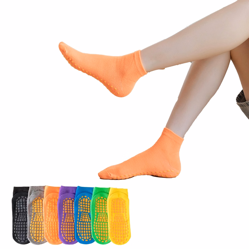 Adult Home Yoga Pilates Non-Slip Grip Socks