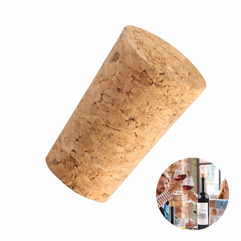 Tapered Cork Plugs Wine Bottle Stopper