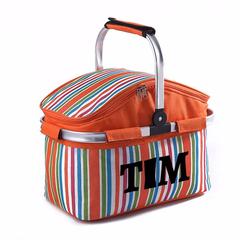 Aluminum Foil Picnic Cooler 30L Large Capacity Box