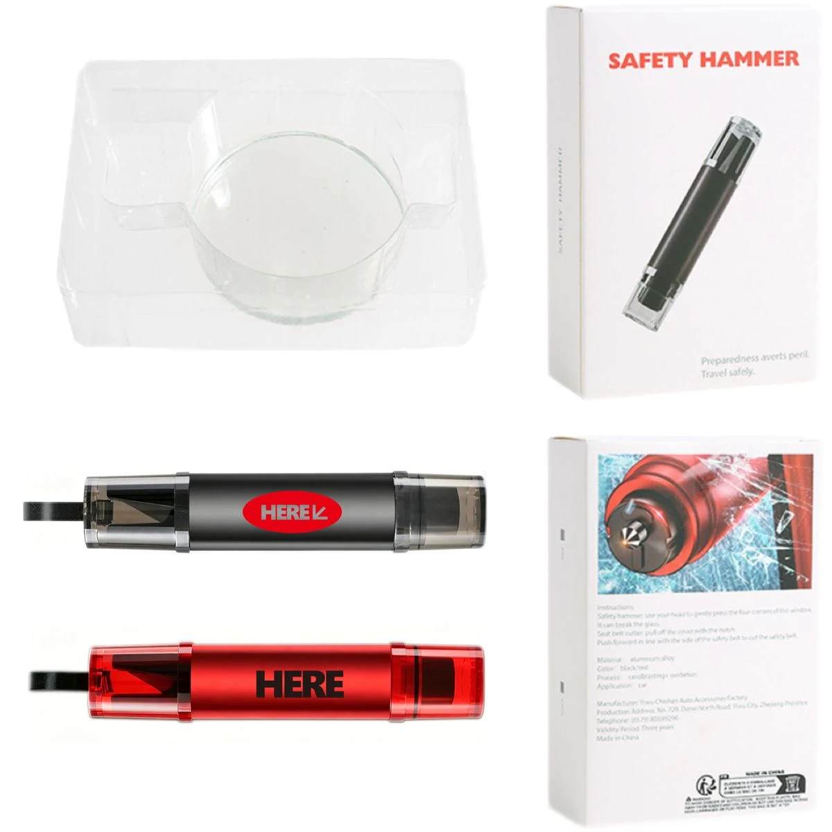 Essential Car Window Breaker With Seatbelt Cutter 1