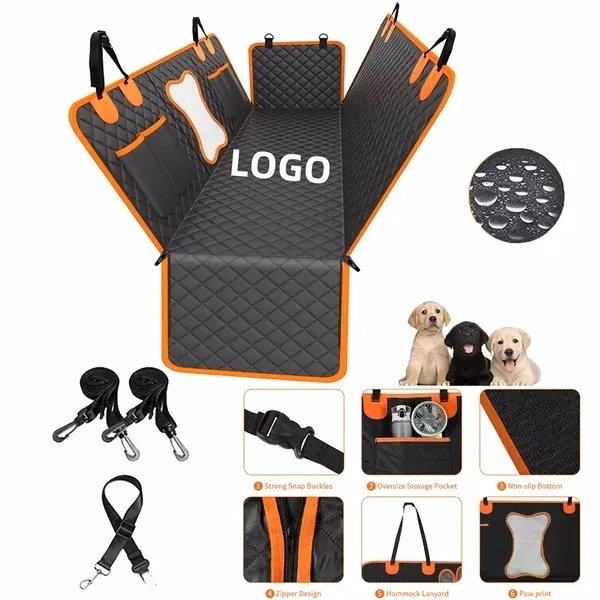 Pet Car Seat Protector with Scratch-Resistant Nonslip Cover