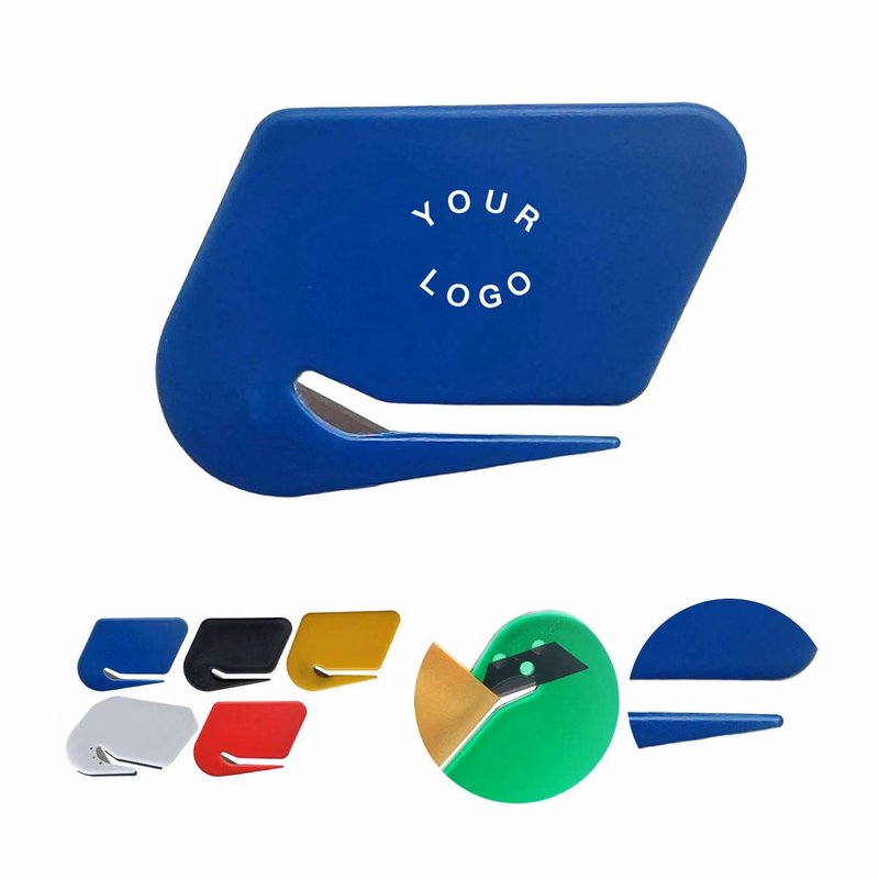 Compact Plastic Envelope Opener with Safety Blade
