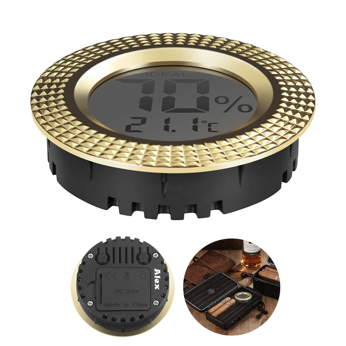 Digital Hygrometer for Cigar Humidor Box 1