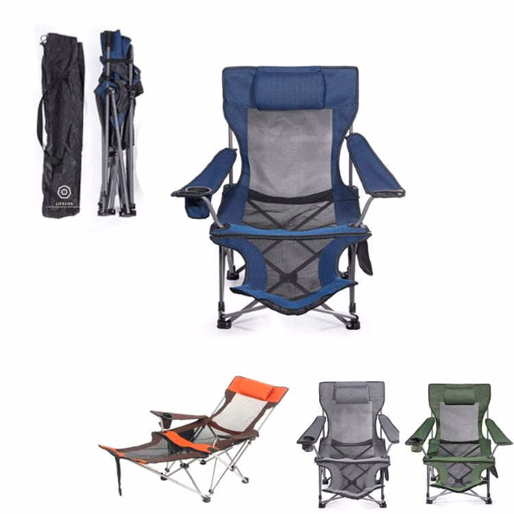 Portable Folding Chair with Drink Holder
