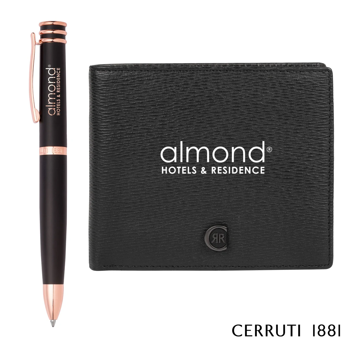 Cerruti 1881® Bond Card Wallet & Austin Ballpoint Pen Set 1