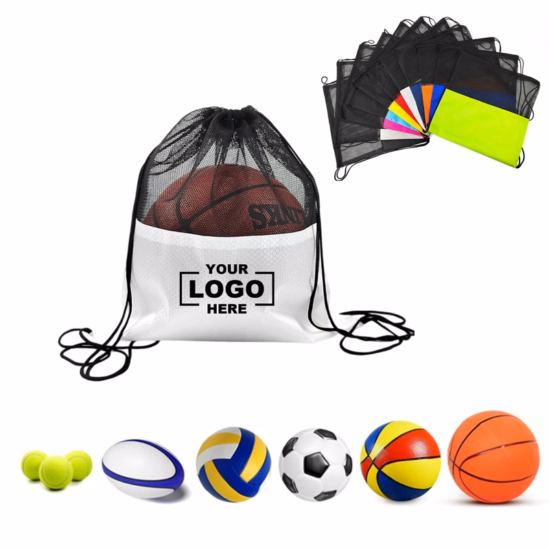 Portable Breathable Waterproof Drawstring Basketball Bag