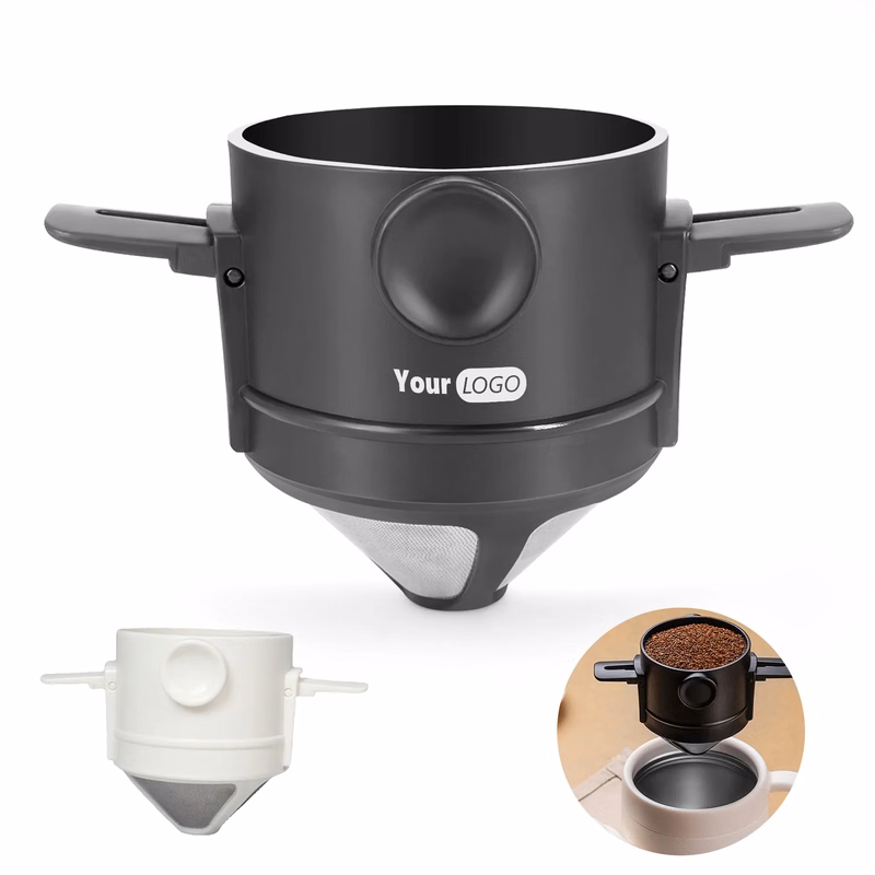 Stainless Steel Filter Free Coffee Funnel