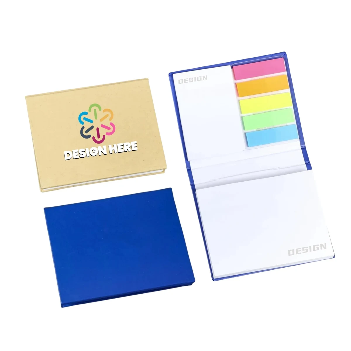 Full Color Sticky Notebook Memo Set 1
