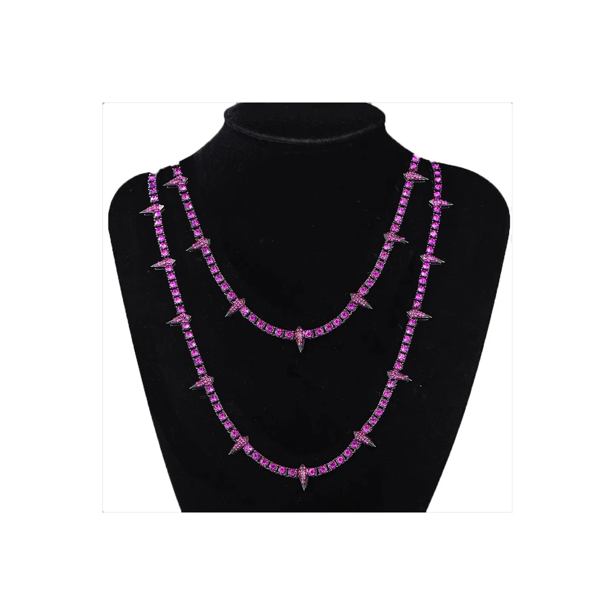 Black Panther Men'S Full Diamond Sweater Chain 1