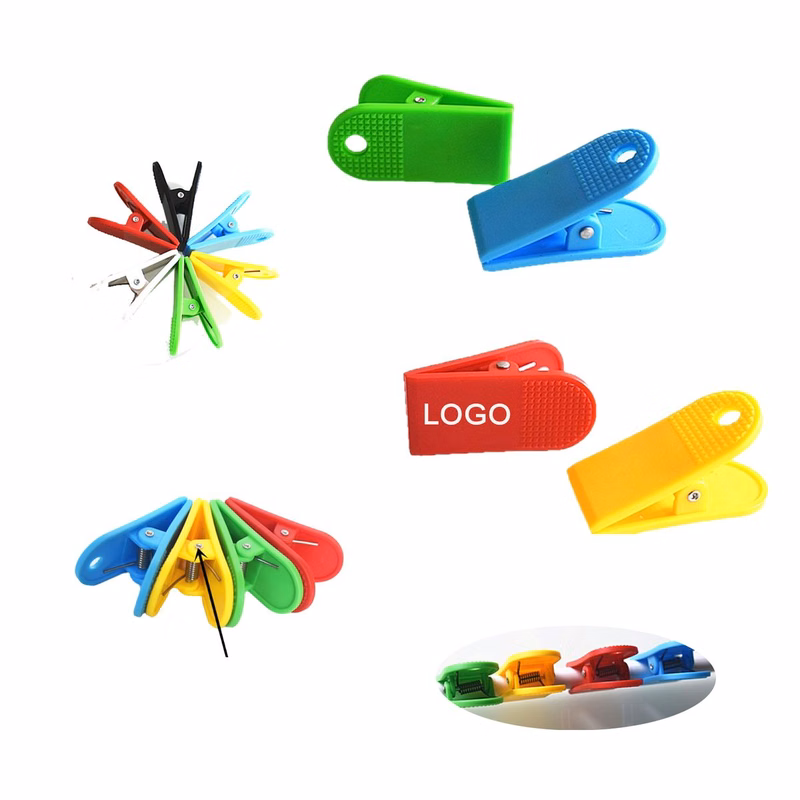 Custom Logo Printed Multi-Purpose Plastic Clip