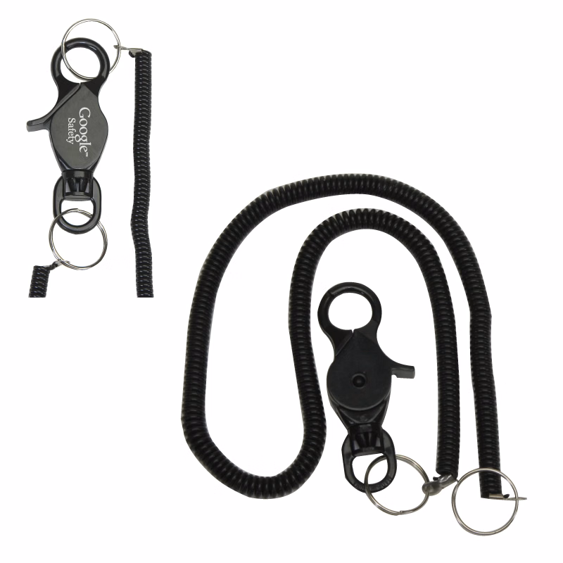 "Lobster" Clip w/20" Long Coil Keyring