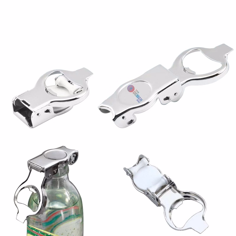 Stainless Steel Bottle Opener with Soda Lifter