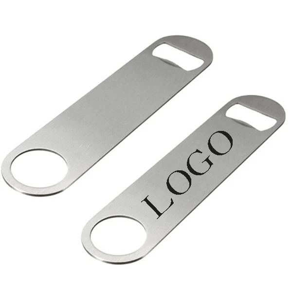 Paddle Style Metal Bottle Opener 1