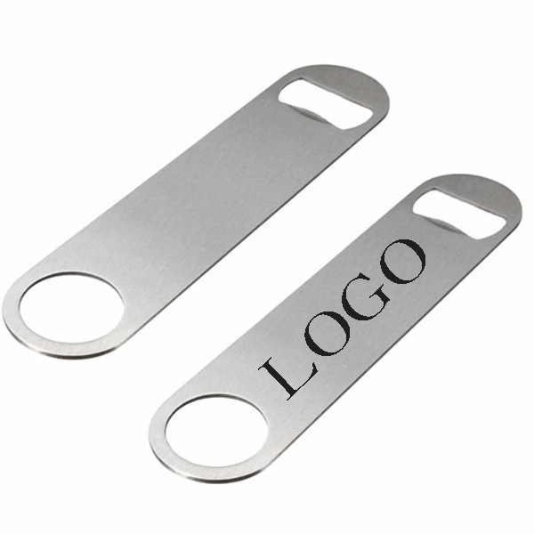Paddle Style Metal Bottle Opener