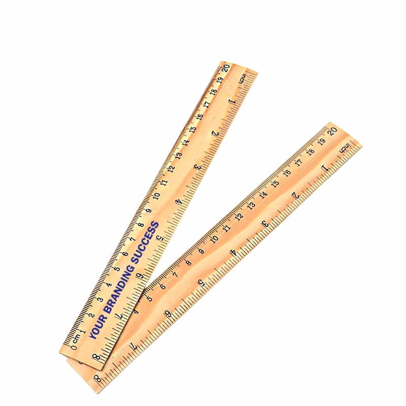 MOQ 50 PCS Wooden Ruler(12 Inch) Wood, 12"L x 1"W