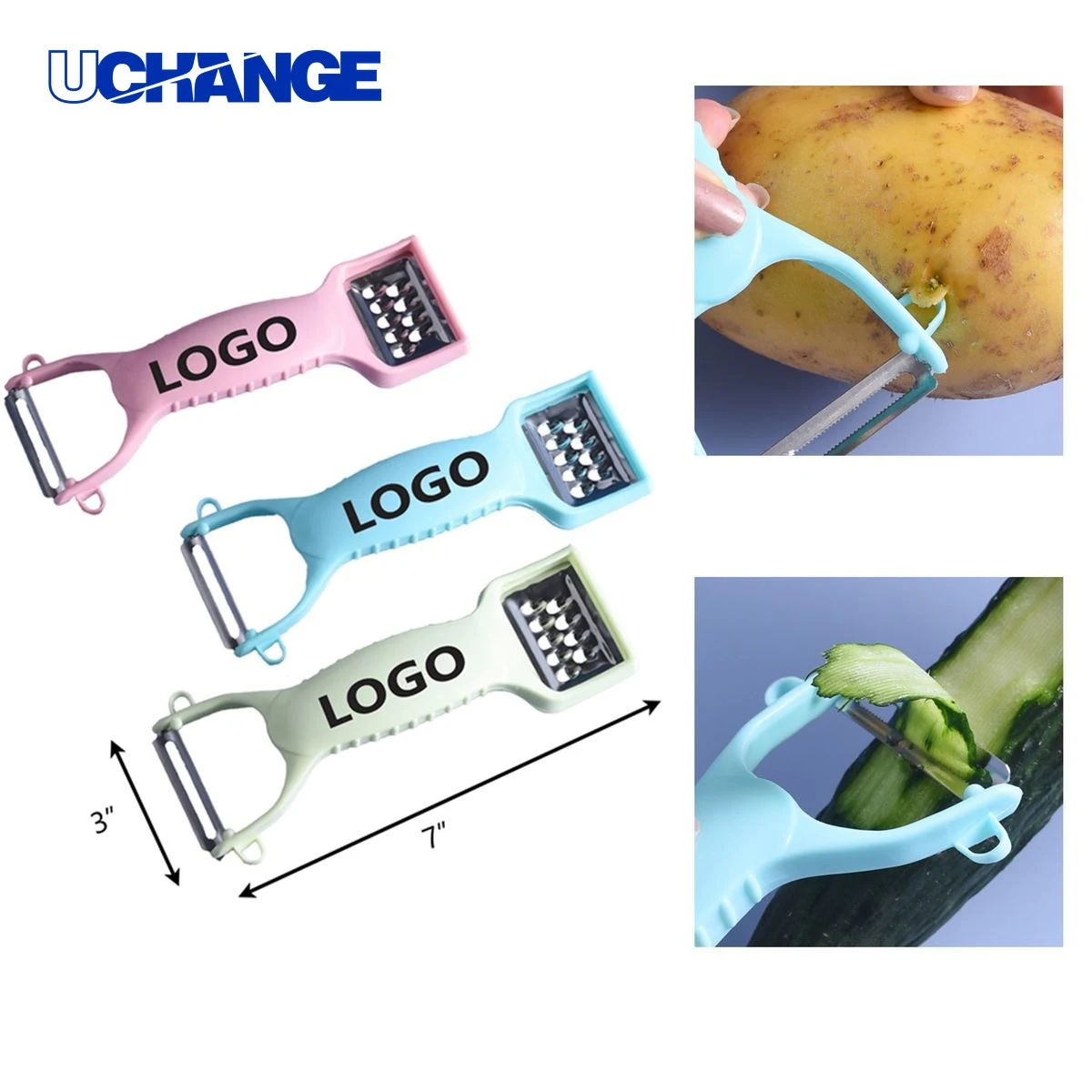 Versatile Multifunction Fruit Vegetable Peeler Grater Tool 1