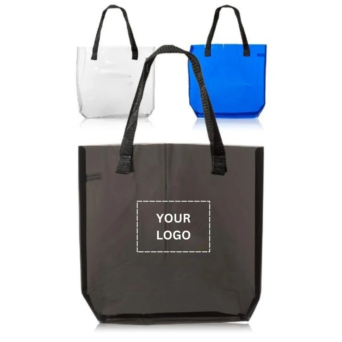 Easy Go PVC Clear Beach Tote Bags 1