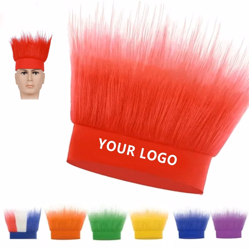 Colorful Fans Wig
